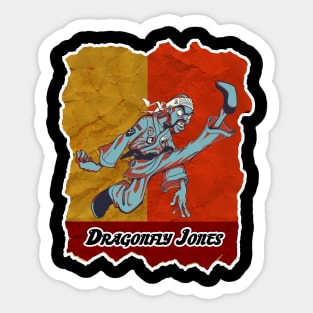 Dragonfly Jones Sticker